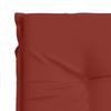 Sun Lounger Cushion GEMERT 100percent  Polyester Red 190 x 80 x 9 cm