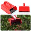 Berry Pickers with Metal Comb Rakes Garden Blueberry Picker Ergonomic Handle Berry Collection Harvester Farm Fruit Picking Tools