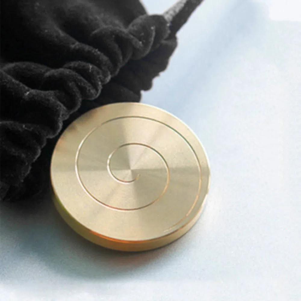 Round Fidget Spinner Toys Silent Bearing Fingertip Gyro Desktop Spinner Toys Adult