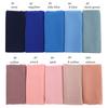 New Plain Women Hijab Wrap Lady Scarf Bubble Chiffon 1PC Popular Headband Muslim Bubble Wrap Shawls Hijab
