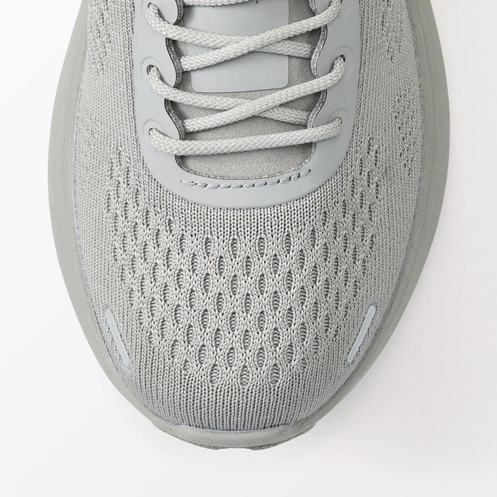 Кроссовки MUJI, удобные для ходьбы, с изогнутой подошвой, BI013A4A, светло-серые, см, женские, 23,0