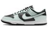 Nike Dunk Low Темно-дымчато-серый Едва-зеленый FZ1670-001