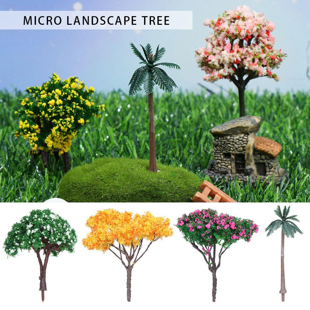 Figure Moss Ornament Fairy Garden Bonsai Decoration Micro Plant Mini Tree Dollhouse Decor