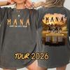 Футболка Mana Tour 2026, Концертная футболка музыкального тура
