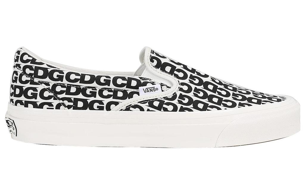 Слипоны Comme des Garçons x Слипоны Og Classic Vans 'CDG Print - Blanc De Blanc' VN0A32QNUY6
