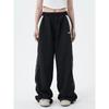 Women's Straight Wide Leg Pants Casual Loose High Waist Long Pants