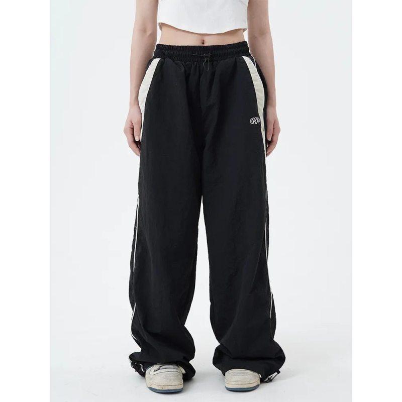 Women's Straight Wide Leg Pants Casual Loose High Waist Long Pants