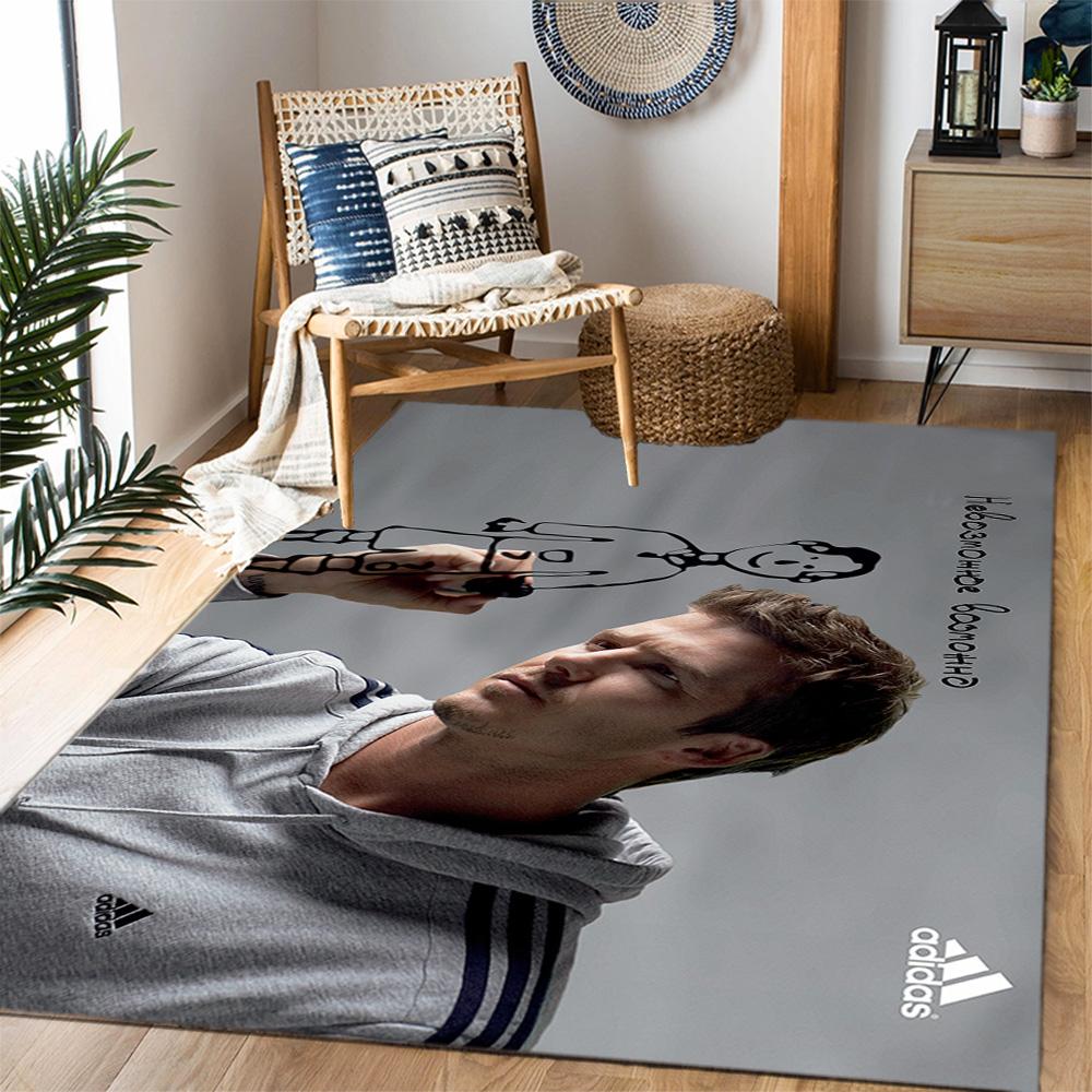 Man Phone Necklace Floor Mat Perfect for Outdoor Hallway Dormitory Kitchen Antislip Carpet Decorate Offices