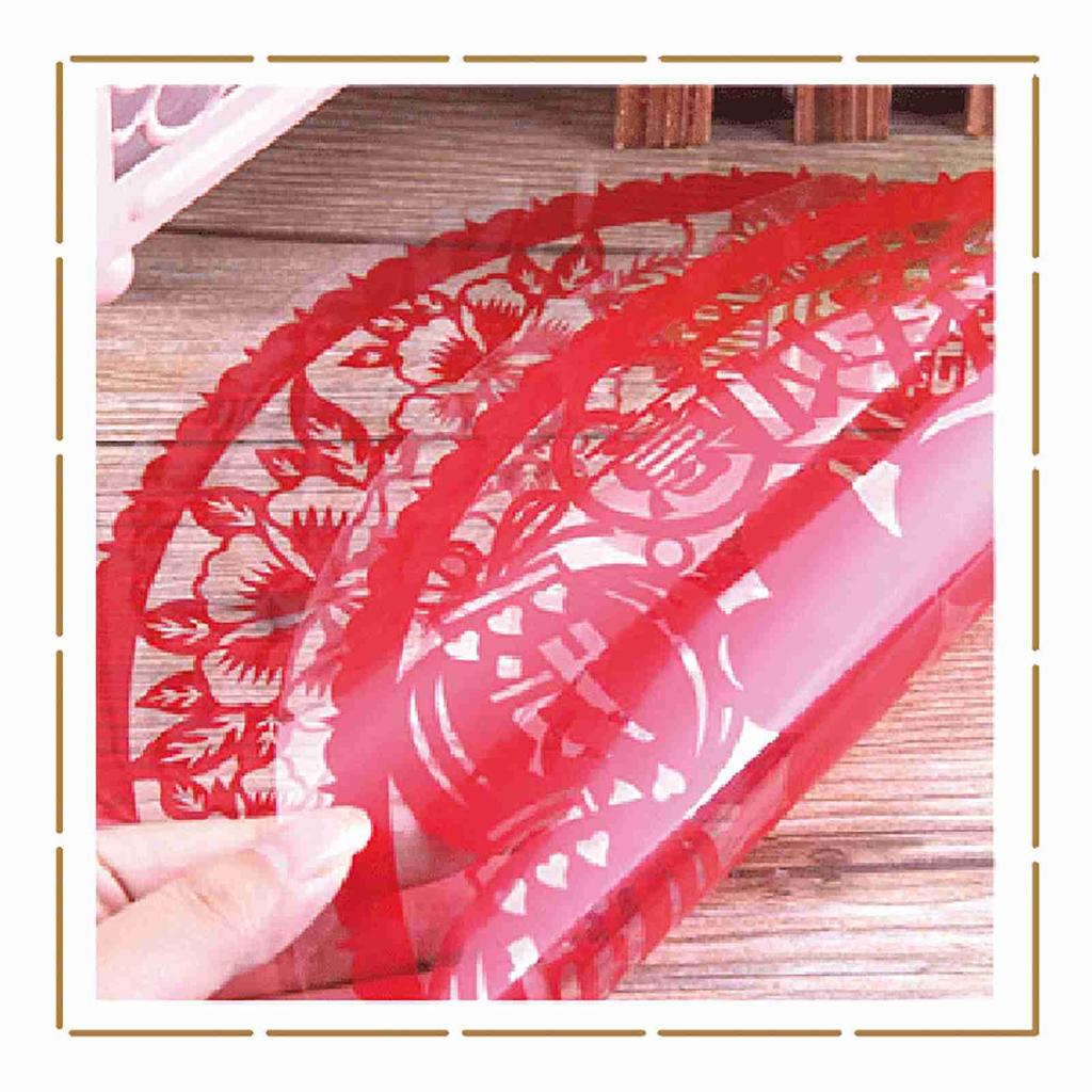 Наклейки на окна Статическая пленка Наклейки на окна Китайский Новый год Красный Праздник весны Украшения для окон