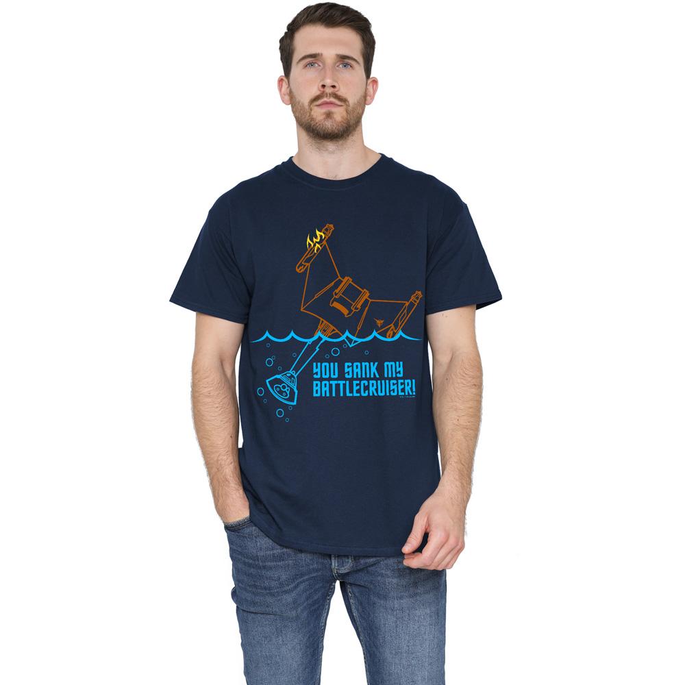 Star Trek Mens Battlecruiser T-Shirt