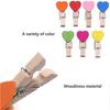 Mini Wooden Photo Pegs - Colorful Clips for DIY Crafts & Decorative Wall Displays