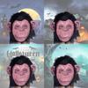 Realistic Latex Monkey King Mask For Halloween And Costume Parties Scary Gorilla Design