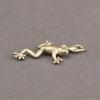 Solid Brass Simulation Insects Frog Tea Pet Retro Miniatures Figurines  For Home Decor