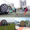 Size 4 Sticky Soccer Ball Inflatable Felt Soccer Ball Target Shooting Ball  For Outdoor Games