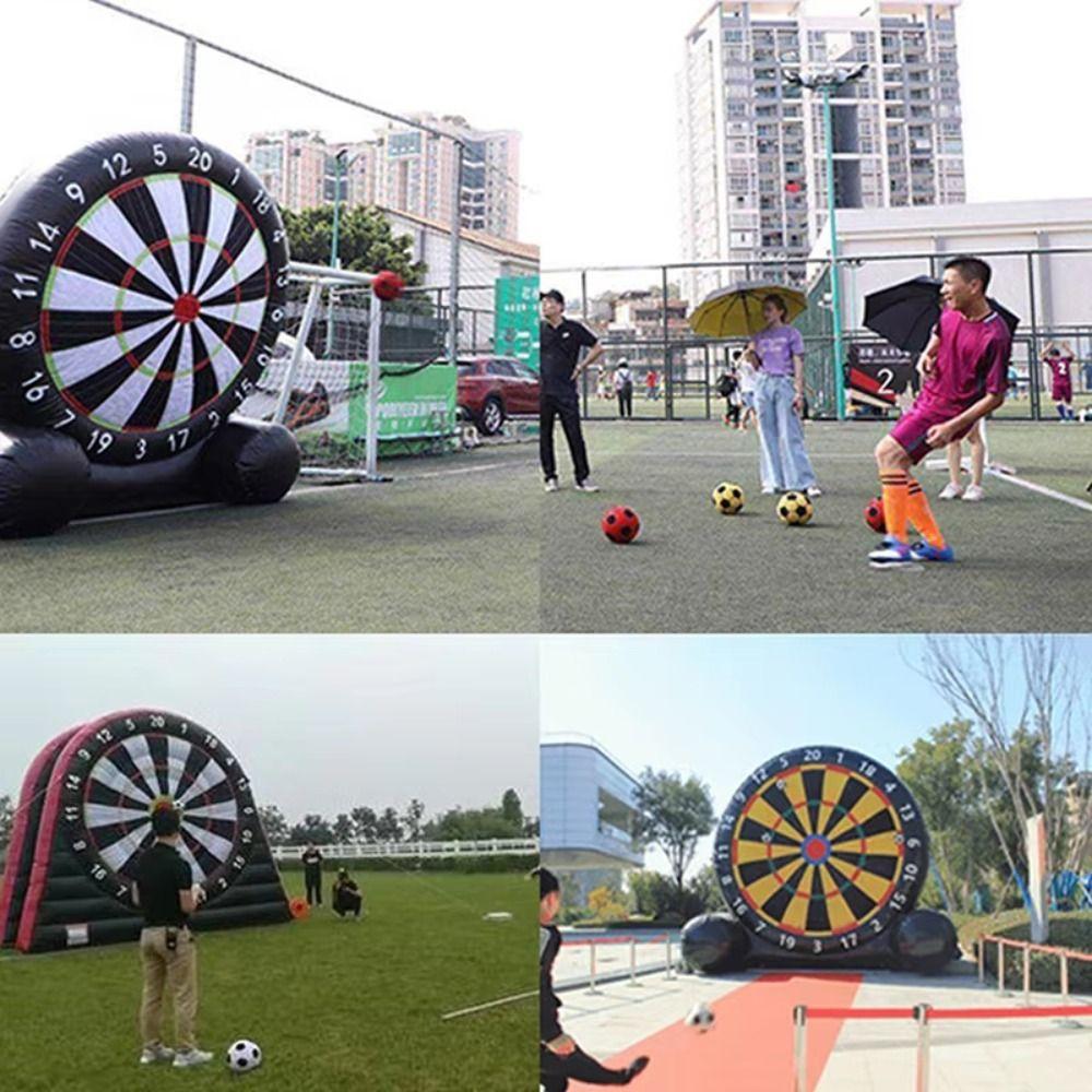 Size 4 Sticky Soccer Ball Inflatable Felt Soccer Ball Target Shooting Ball For Outdoor Games