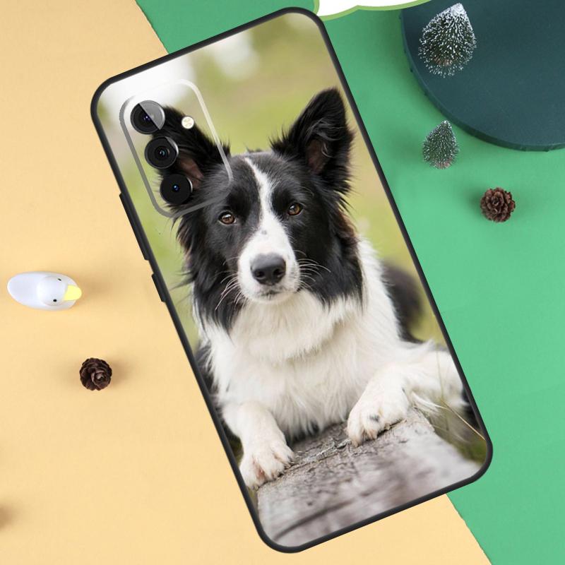 Border Collie Dog Funda For Samsung Galaxy A35 A55 A15 A25 A53 A33 A13 A52 A32 A12 A51 A71 A14 A34 A54 Case
