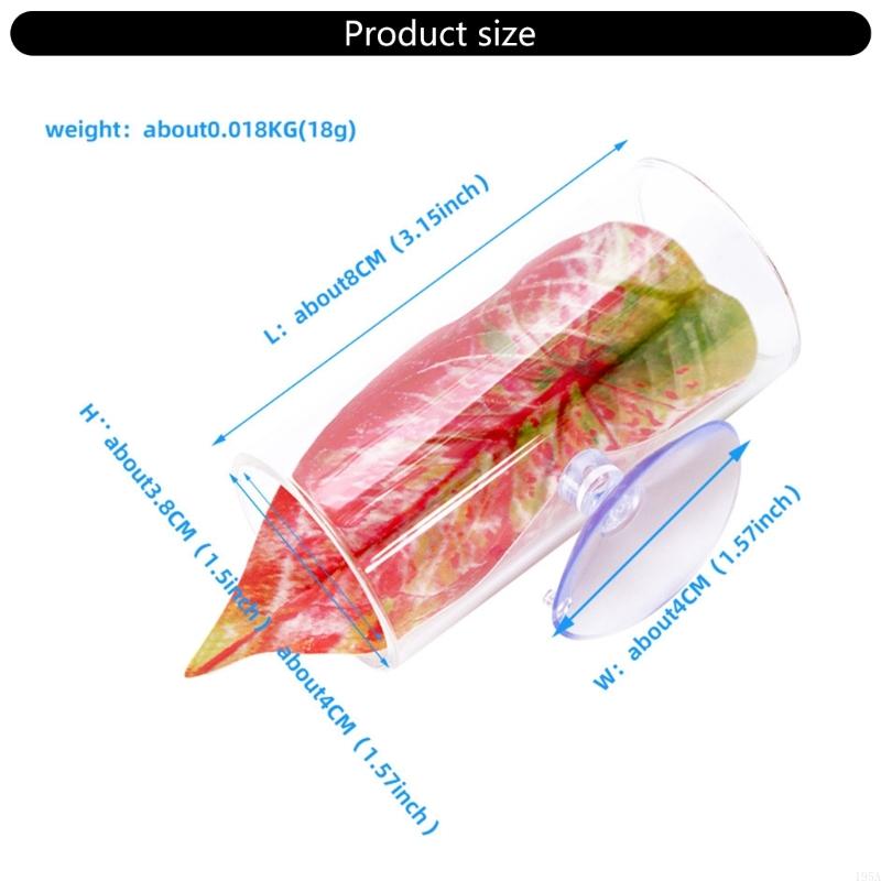 Bettas Fish Resting Tunnel Breeding Bed Natural Habitats Simulation Nest Tunnel Comfortable Breeding Environment Dropshipping