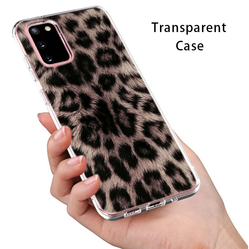 Мягкий чехол для телефона с изображением тигра и леопарда для Samsung Galaxy S22 Pro S21 S20 FE Ultra S10 S10E Lite S9 S8 Plus S7 S6 Edge