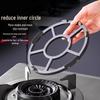 Cast Iron Non-slip Gas Stove Stand: Pot Holder & Cooktop Rack for Small Pots, Milk Pots, and Casseroles.