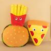 Creative Simulation Burger Pillow Plush Toy Doll French Fries Pizza Pillow Toy Sofa Pillow