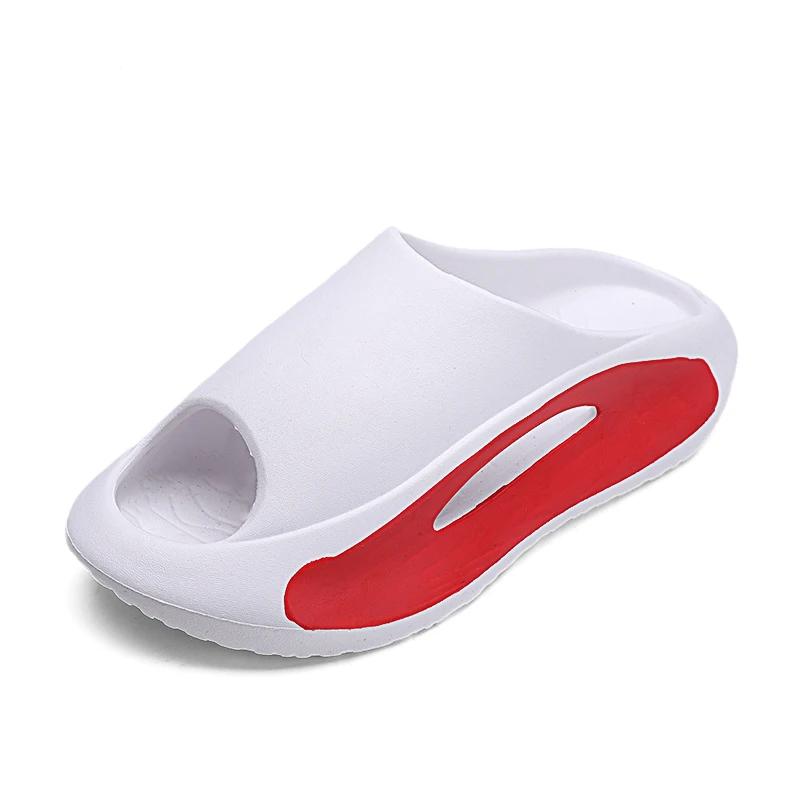 Уличные мужские тапочки Clog Ventilation Slippers Sandals Big Number Flip Flops Man Casual Sapatenis Shoes For Men Gym Tennis Massager