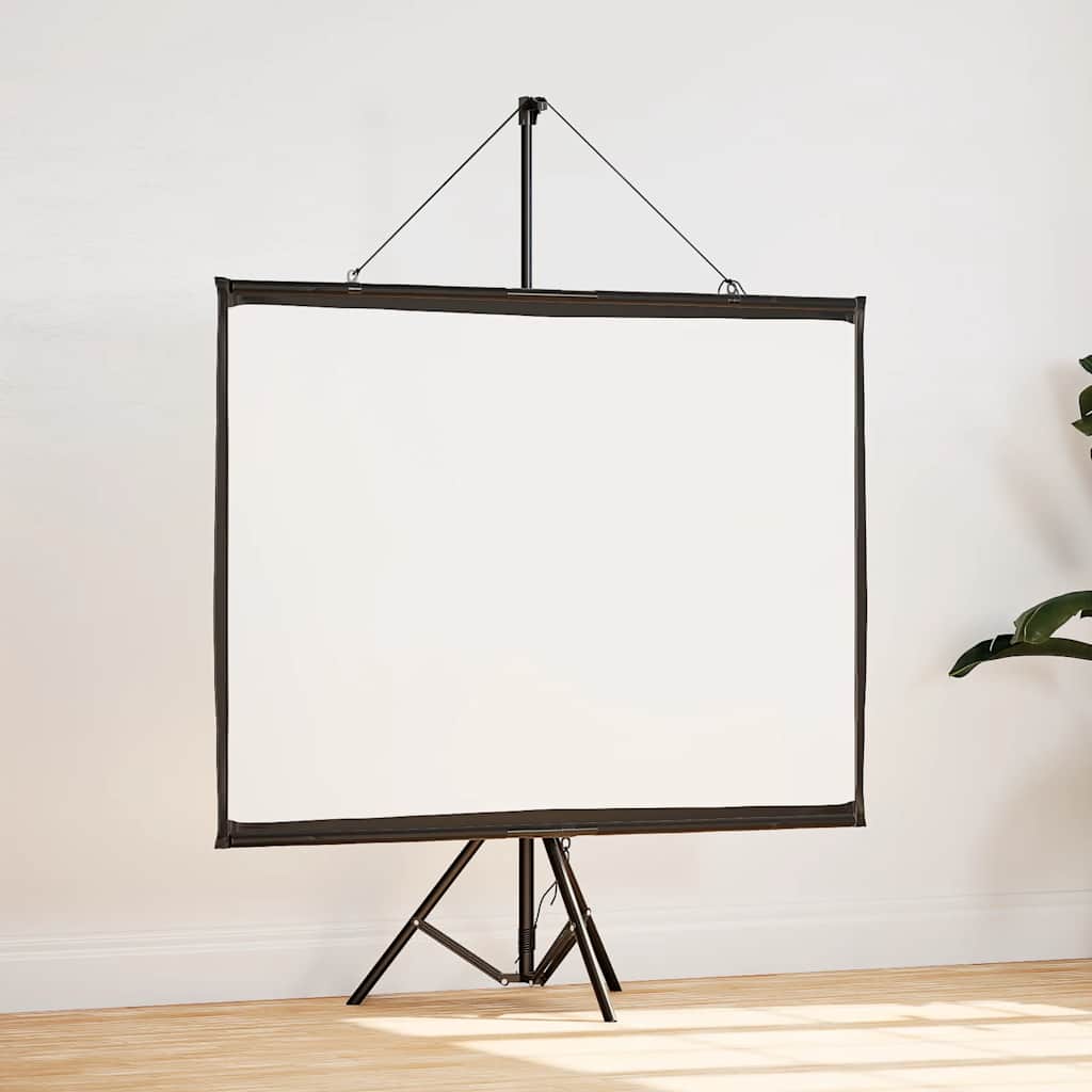 Projection Screen with Stand 50 inch 4:3 Aspect Ratio