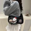 Girls Two Dimensional Transparent Tote Bag With Large Capacity For Daily Commuting