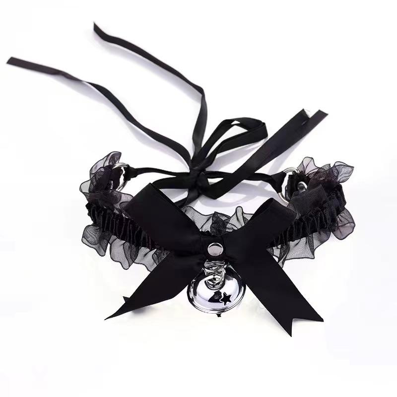 1 шт. Ободок с кошачьими ушками и бантом, Ожерелье, Когти, Перчатки, Косплей, Плюшевый, С колокольчиком, Повязка на голову, Женский, Девочка, Маскарадная вечеринка, Головной убор, Волосы оптом