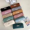 Korean Corduroy Ladies Portable Stationery Bag Student Stationery Cute Pencil Case
