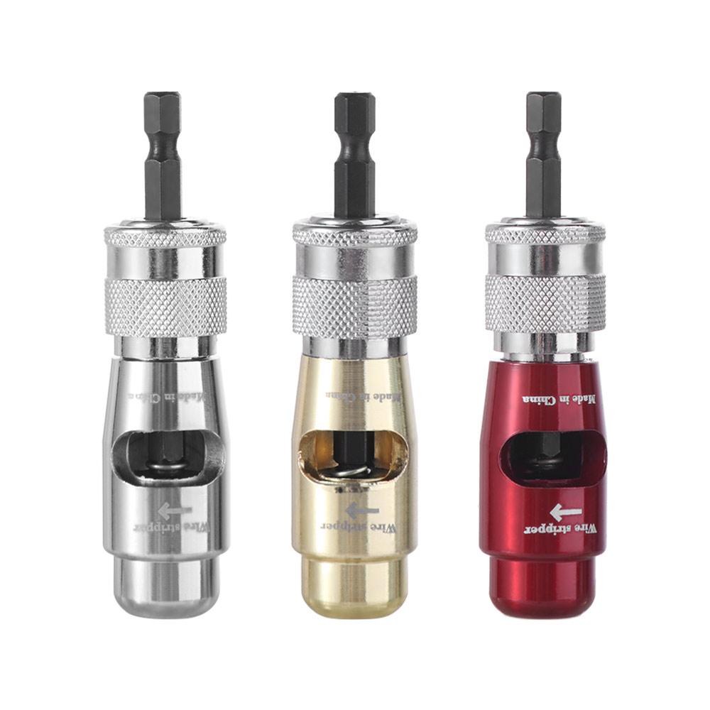 Professional Electric Wire Stripper Quickly Stripping Wire Stripper Bit Kit  Electrical Tools