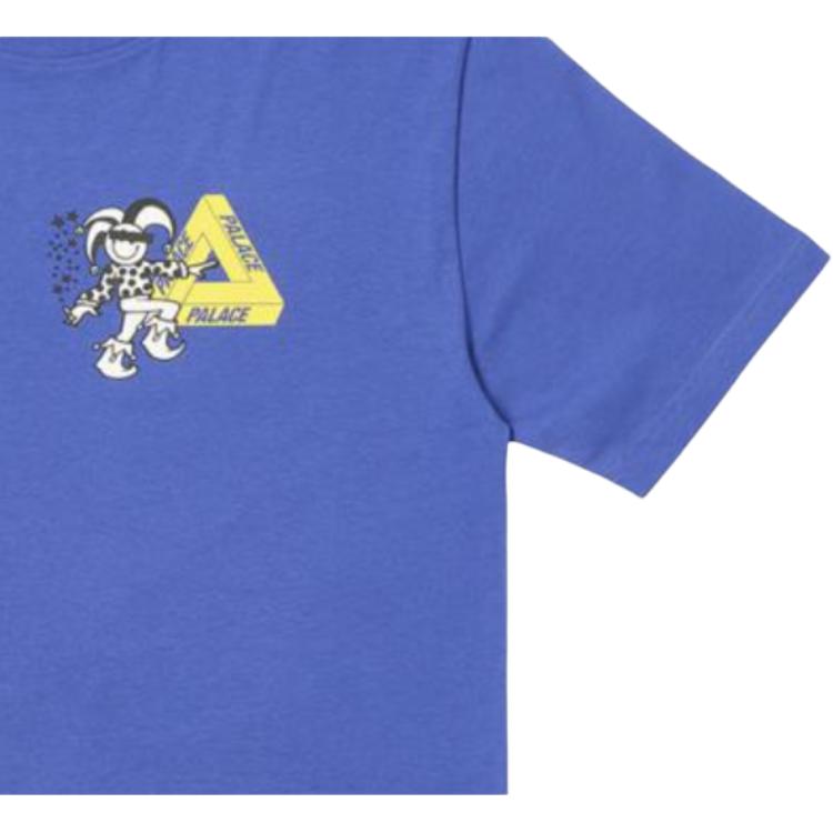 Palace Футболка Derek Garage Ультра Унисекс Топы Синий P25TS192