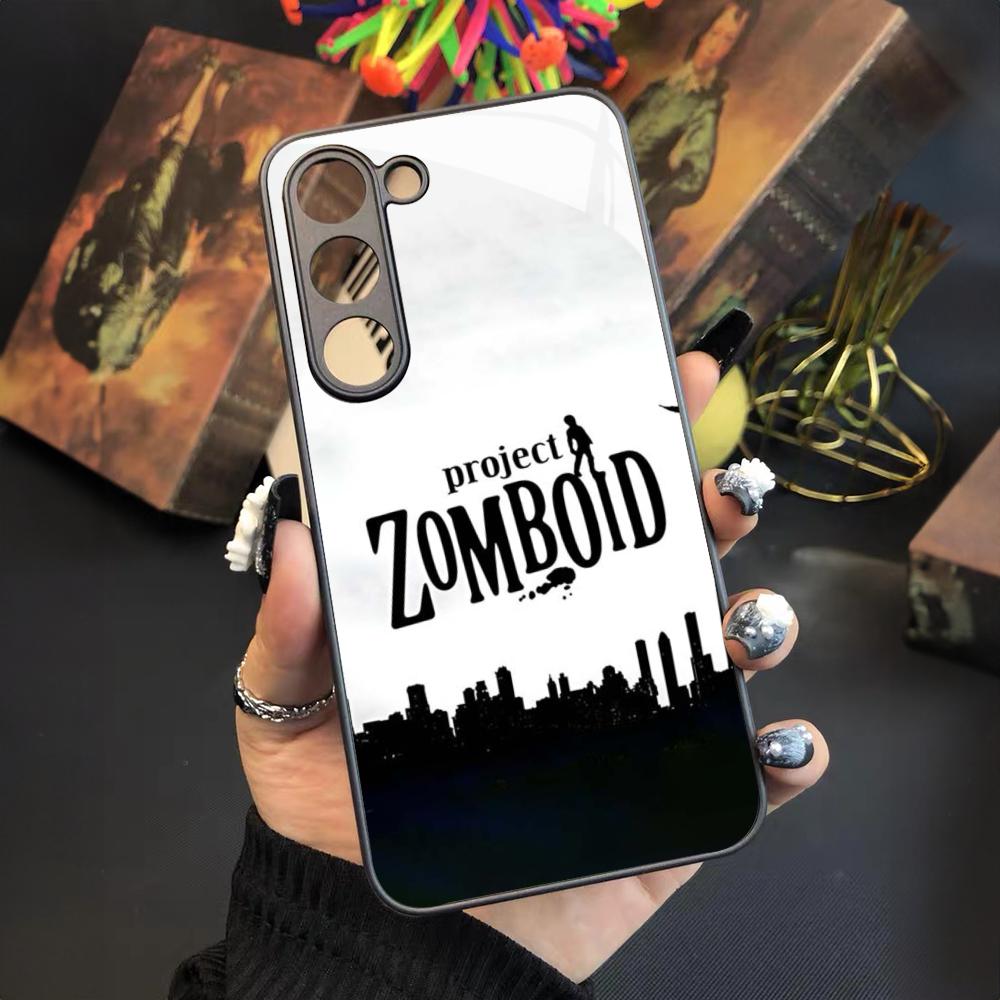 Project Zomboid Game Phone Case for Samsung Galaxy S24 S23 S22 S21 S20 A24 A34 A54 A53 Note20 M54 Fe Ultra Plus Glass