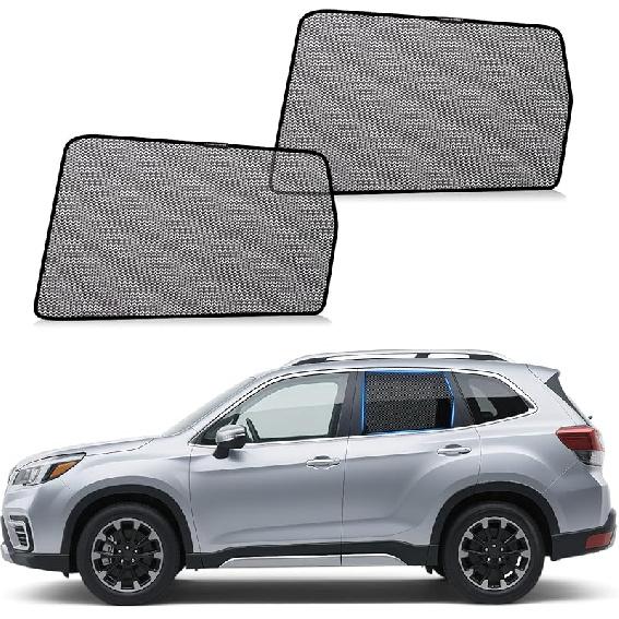 ZATOOTO Автомобильные шторки на окна Toyota RAV4 -2024 Для заднего окна | 2 шт. Солнцезащитные шторки для детей и домашних животных | Блокируют 99% УФ-лучей и тепла | Дышащая сетчатая шторка для приватности |