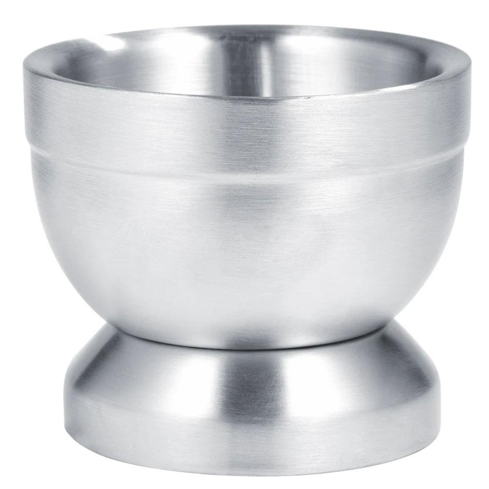 Stainless Steel Manual Garlic Press Food Safe Manual Garlic Grinding Bowl Kitchen Supply