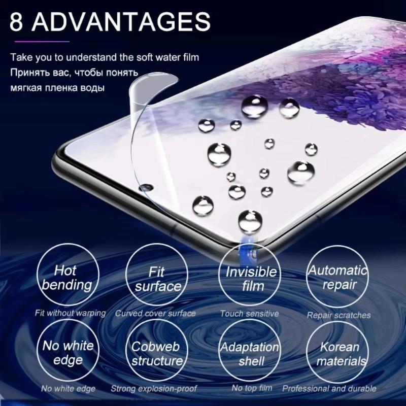 Матовая Матовая Гидрогелевая Пленка Для iQOO Z10 Turbo+ Turbo Pro Lite Защита от Синего Света Анти-Шпион Защитное Стекло Приватности Для iQOO Z11 Turbo Lite HD Мягкая Пленка