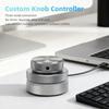 Ручка регулировки громкости 2,4G Bluetooth USB C Проводной Мультимедийный контроллер Ручка с RGB-подсветкой для телефона Планшета ПК