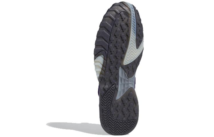 adidas Кроссовки для стритбола 'Черно-бело-фиолетовые' EE5923