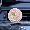 Искусственный цветок вентиляционный зажим мини-автомобиль милый шарм авто аксессуары для интерьера Air