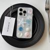 Чехол для мобильного телефона из перламутровой ракушки для IPhone17 Морская звезда для Apple 16promax Дельфин 14 Любовь Прозрачный 13 Женский