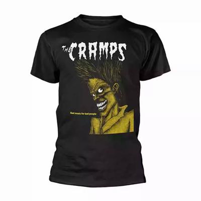 В 1976 году The Cramps Сформировали Классическую Группу в стиле панк в Нью-Йорке, Американский Винтаж Уличная Мода Летние Уличные Футболки Топы
