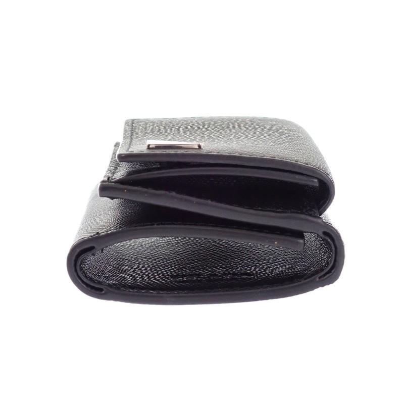 PRADA  2MH021_QHH_F0002 Tri-fold wallet black Safiano mens