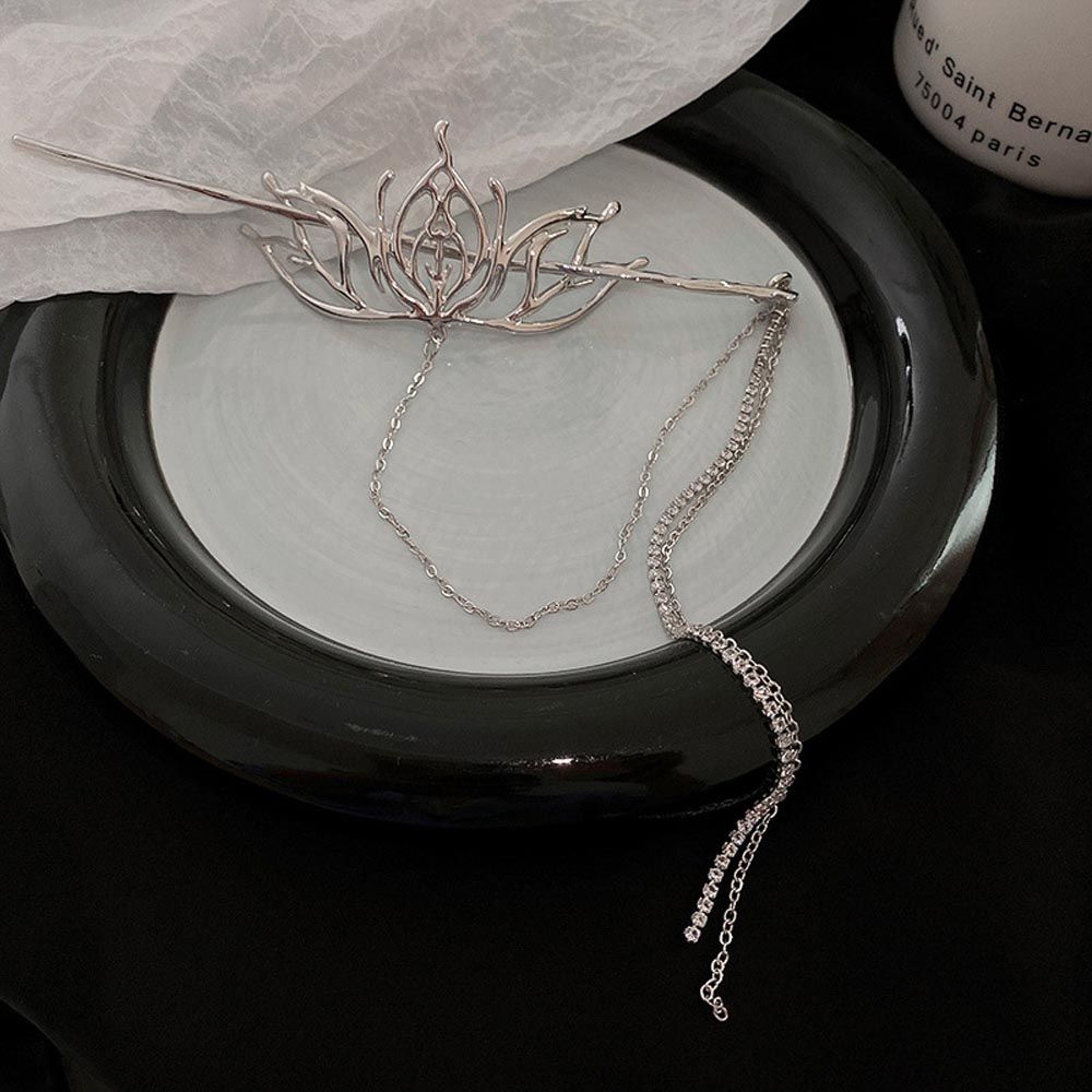 Свадебная палочка для еды, инструменты для укладки волос в виде Луны, китайская вилка для волос, корейские заколки Hanfu, женские палочки для волос