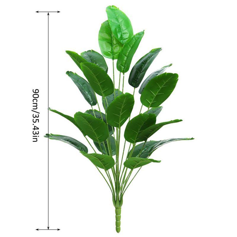 Искусственные зеленые растения кустарники стебли домашний сад внутренний наружный декор