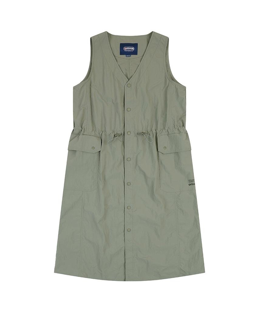 Outdoor Products W Light Sleeveless One Piece (Beige)