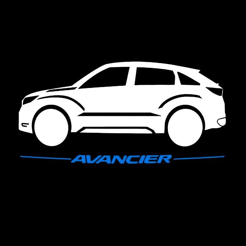 2pcs Led Car Door Welcome Light Auto Logo Courtesy Projector Lamp for Honda S Accord Elysion CR-Z Odyssey SPIRIOR Accessories ajm256