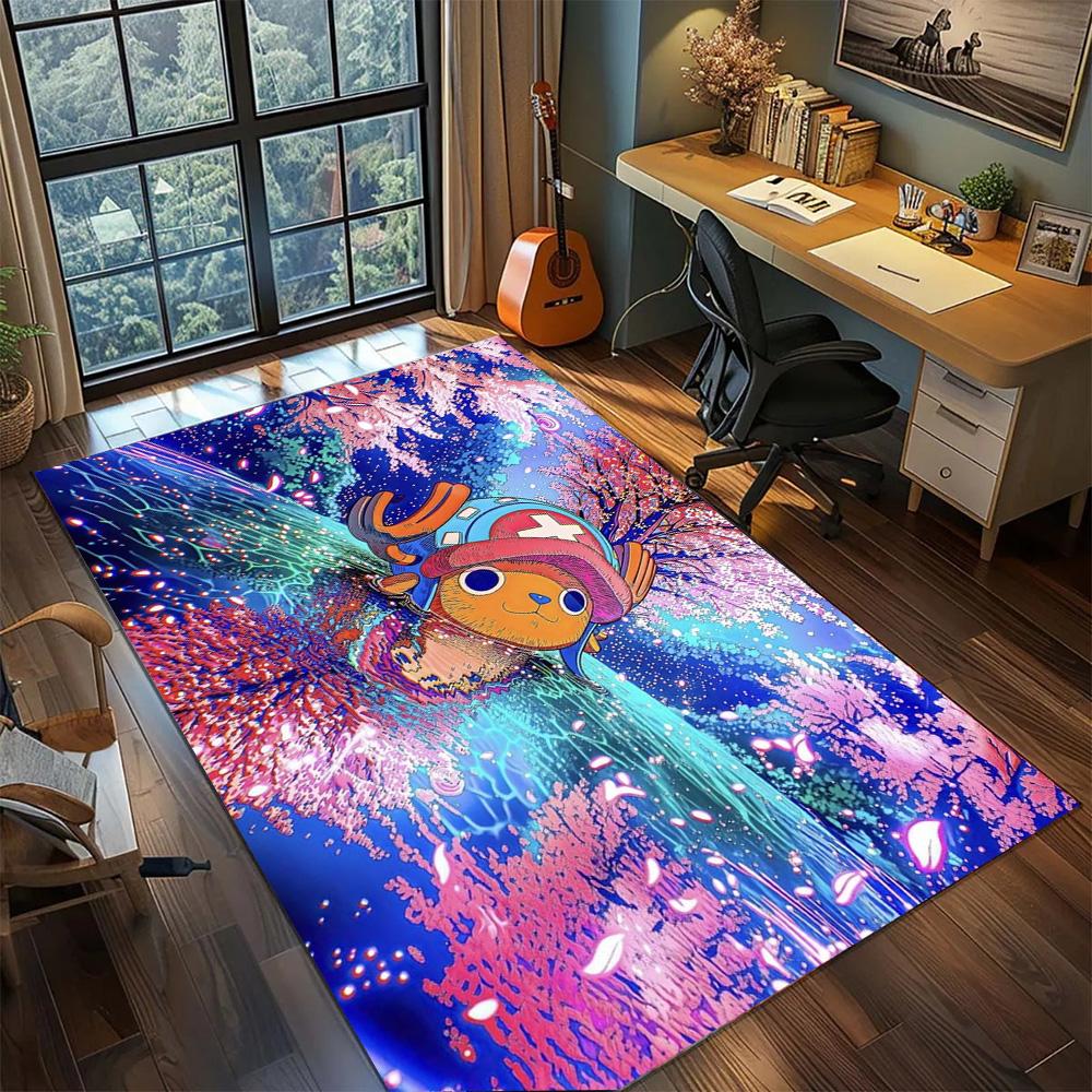 Tony Tony Chopper Carpet Rug Gamer Bedroom Decor, Non Slip Washable Large Area Floor Mat Household Indoor.-TING