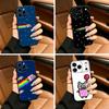 Милый Чехол-Кот N-Nyan -C- Для iPhone 12 13 14 15 16 17 Pro Max, Легкий и практичный Мягкий Черный Чехол