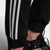 adidas Женские джоггеры с тремя полосками и логотипом, черные H48447