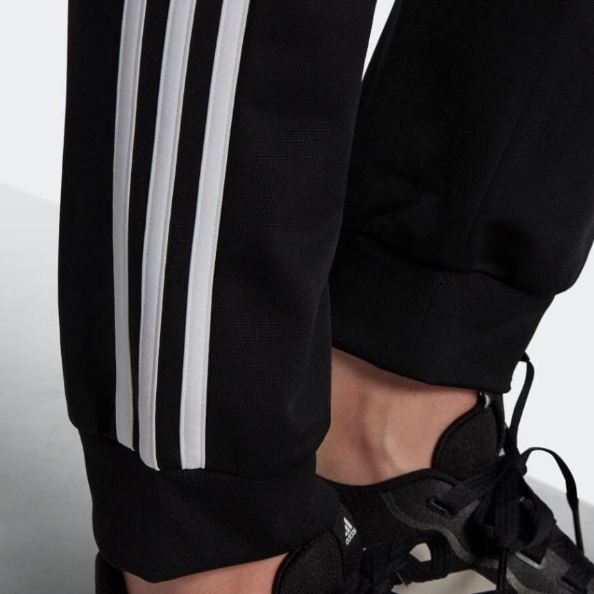 adidas Женские джоггеры с тремя полосками и логотипом, черные H48447