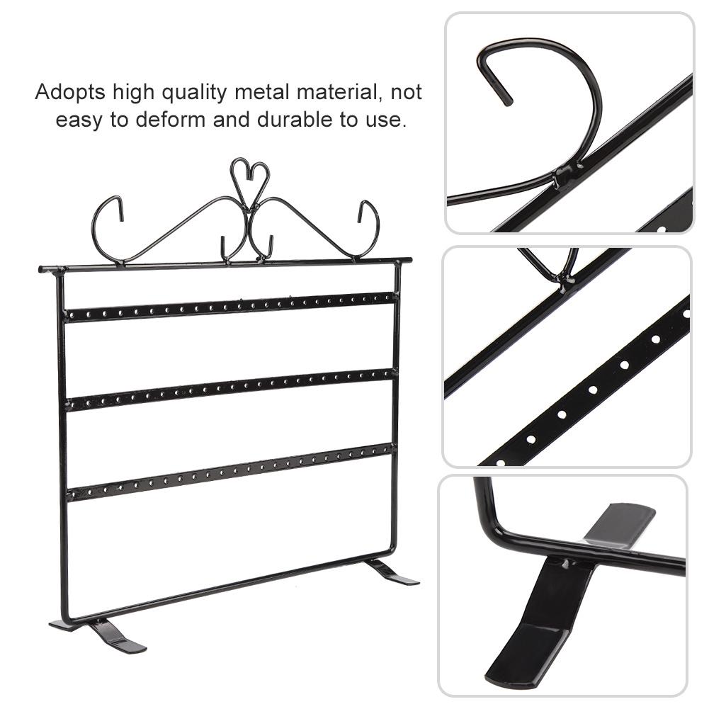 72 отверстия Серьги Ожерелье Браслет Подставки для ювелирных изделий Вешалка Держатель Стойка Античная бронза